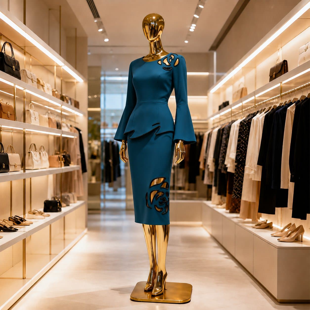PEACOCK DRESS